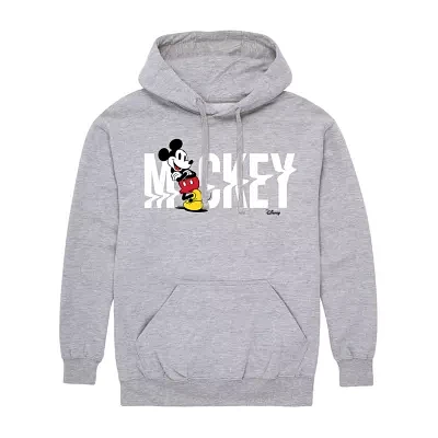 Mens Long Sleeve Mickey Mouse Hoodie