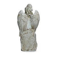 Roman 17.75in Angel With Flowers Statue