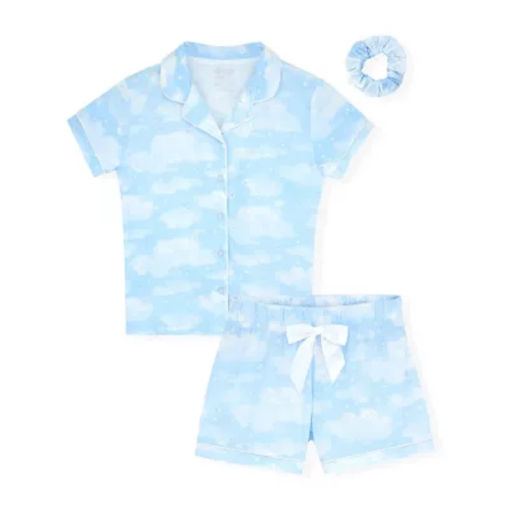 Sleep On It Girls Short Sleeve 2-pc. Pajama Sets