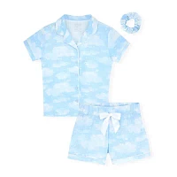 Sleep On It Girls Short Sleeve 2-pc. Pajama Sets