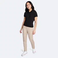 IZOD Juniors Womens Short Sleeve Polo Shirt