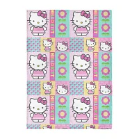 Northwest Spring Patchwork 50x70 Hello Kitty Lightweight Throw