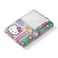 Northwest Spring Patchwork 50x70 Hello Kitty Lightweight Throw