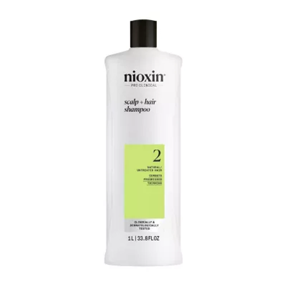 Nioxin System 2 Scalp + Hair Shampoo 33.8 oz.