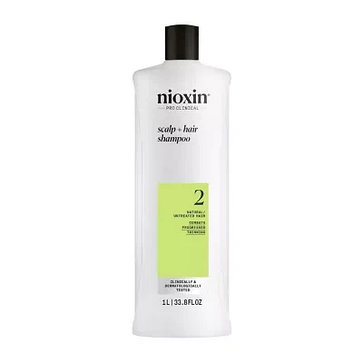 Nioxin System 2 Scalp + Hair Shampoo 33.8 oz.