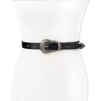 JS Jessica Simpson 1" Western  3 Piece Pack Womens Belt