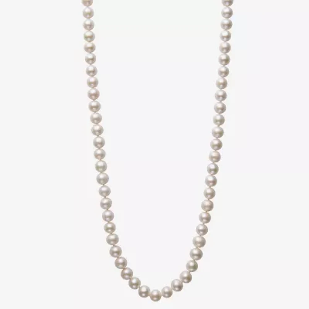 Sofia Womens White 24 Inch Strand Necklace
