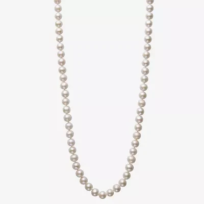 Sofia Womens White 24 Inch Strand Necklace