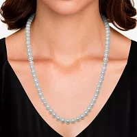 Sofia Womens White 24 Inch Strand Necklace