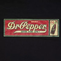 Novelty Dr. Pepper Mens Crew Neck Short Sleeve Relaxed Fit Graphic T-Shirt