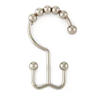 Maytex Mills Double Ball Glilde Shower Curtain Hooks