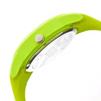 Crayo Women's Festival Lime Silicone-Band Watch with Date Cracr2002