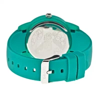 Crayo Women's Festival Teal Silicone-Band Watch with Date Cracr2003