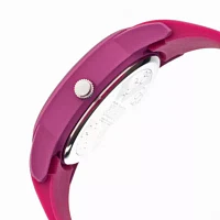 Crayo Women's Festival Fuchsia Silicone-Band Watch with Date Cracr2005