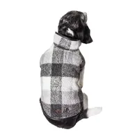 Pet Life ® 'Black Boxer' Classical Plaided Insulated Dog Coat Jacket