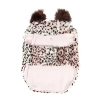 Pet Life ® Luxe 'Furracious' Cheetah Patterned Faux Mink Dog Coat