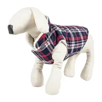 Pet Life ® 'Puddler' Classical Plaided Insulated Dog Coat Jacket