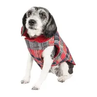 Pet Life ® 'Scotty' Tartan Classical Plaided Insulated Dog Coat Jacket