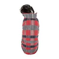 Pet Life ® 'Scotty' Tartan Classical Plaided Insulated Dog Coat Jacket