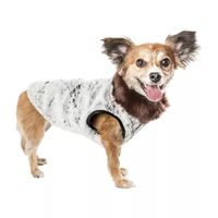 Pet Life ® Luxe 'Purrlage' Pelage Designer Fur Dog Coat Jacket