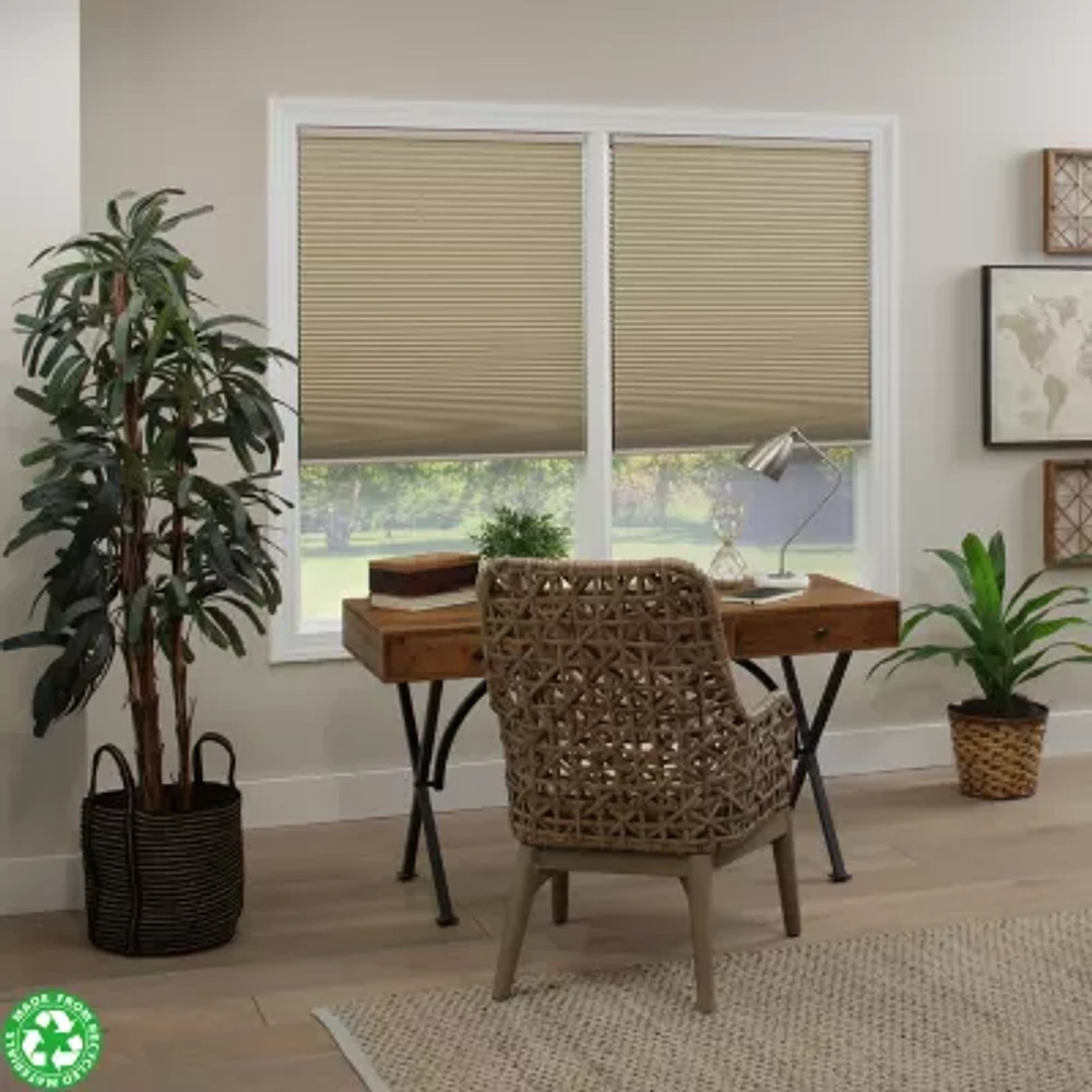 Eco Estates Honeycomb Cut-to-Width Cordless Blackout Cellular Shade