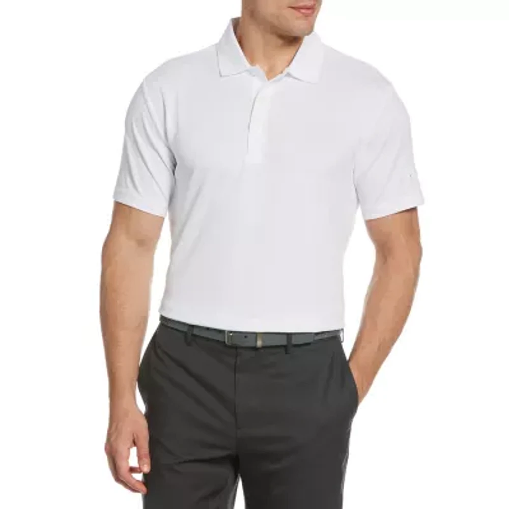 PGA TOUR Airflux Big and Tall Mens Regular Fit Short Sleeve Polo Shirt