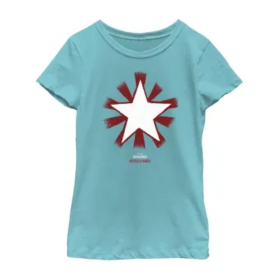 Little & Big Girls Crew Neck Short Sleeve Doctor Strange Marvel Graphic T-Shirt