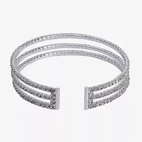 Vieste Rosa Crystal Link Cuff Bracelet