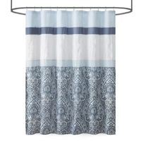 510 Design Josefina Printed And Embroidered Shower Curtain