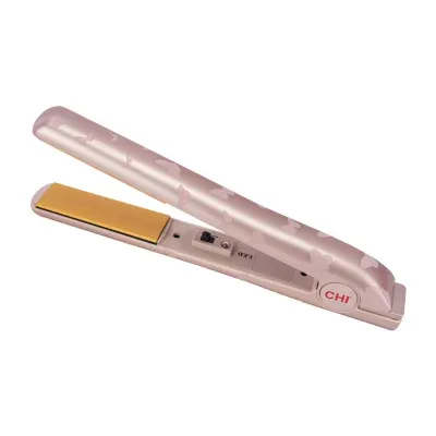 CHI Pink Flutter Ceramic Ceramic Fast Heating 1" Flat Irons