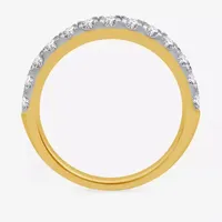 I Said Yes (H-I / I1) 3/4 CT. T.W. Lab Grown White Diamond Sterling Silver or 14K Gold Over Wedding Band