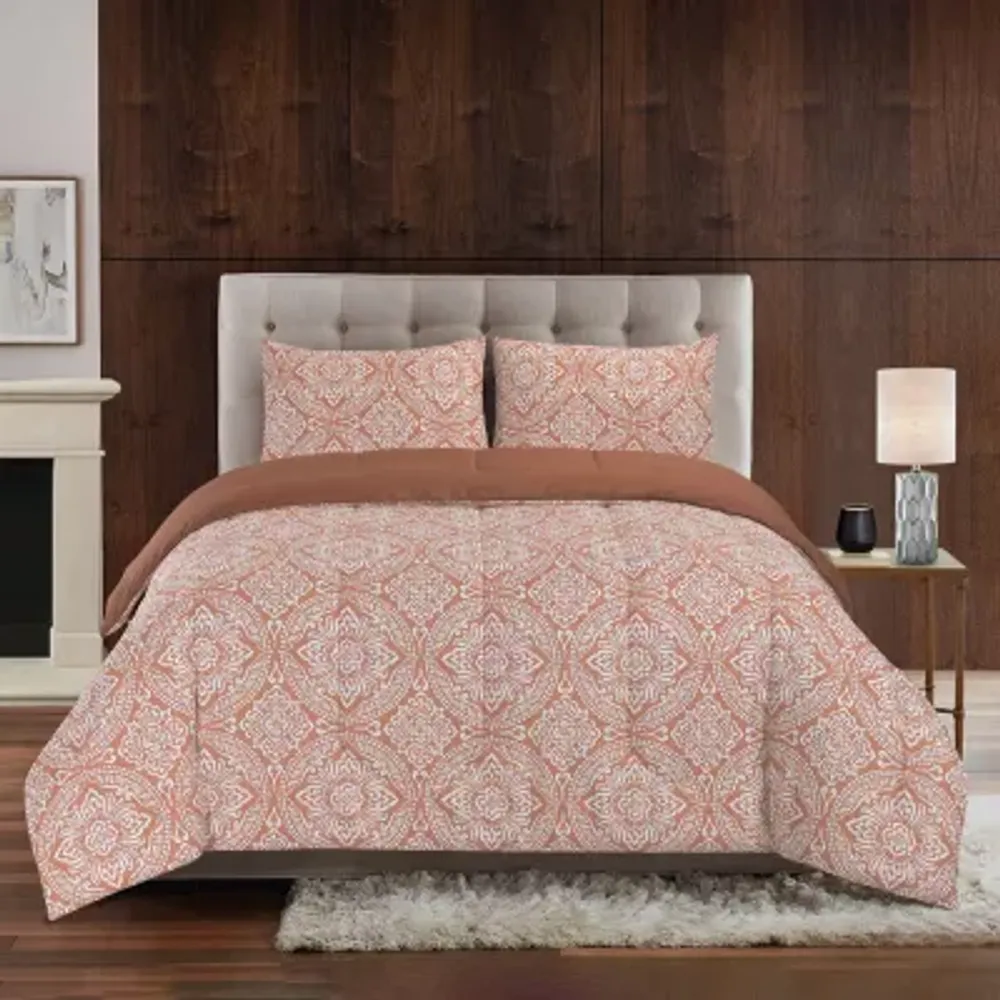 Hudson & Main Elliot 3-pc. Reversible Comforter Set
