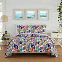 Makers Collective Buoys Reversible Quilt Set