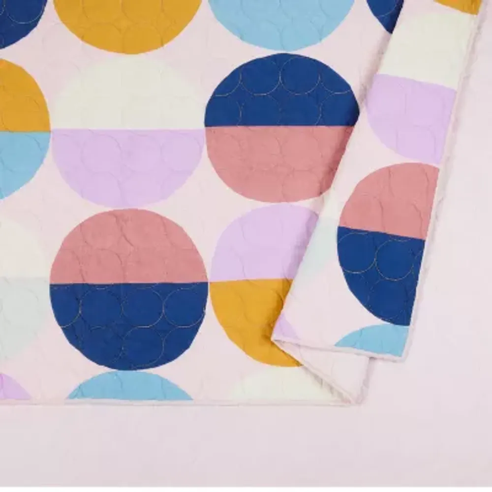 Makers Collective Circles Reversible Quilt Set