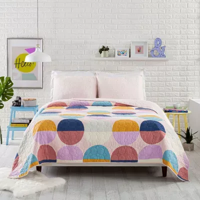 Makers Collective Circles Reversible Quilt Set