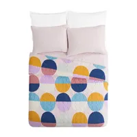 Makers Collective Circles Reversible Quilt Set