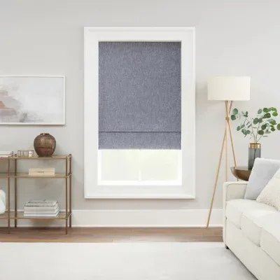 Eclipse Drew Energy Saving Cordless Blackout Roman Shades