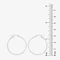 Hoop Sterling Silver Earring Set