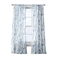 Peri Home Aphrodite Sheer Rod Pocket Set of 2 Curtain Panel