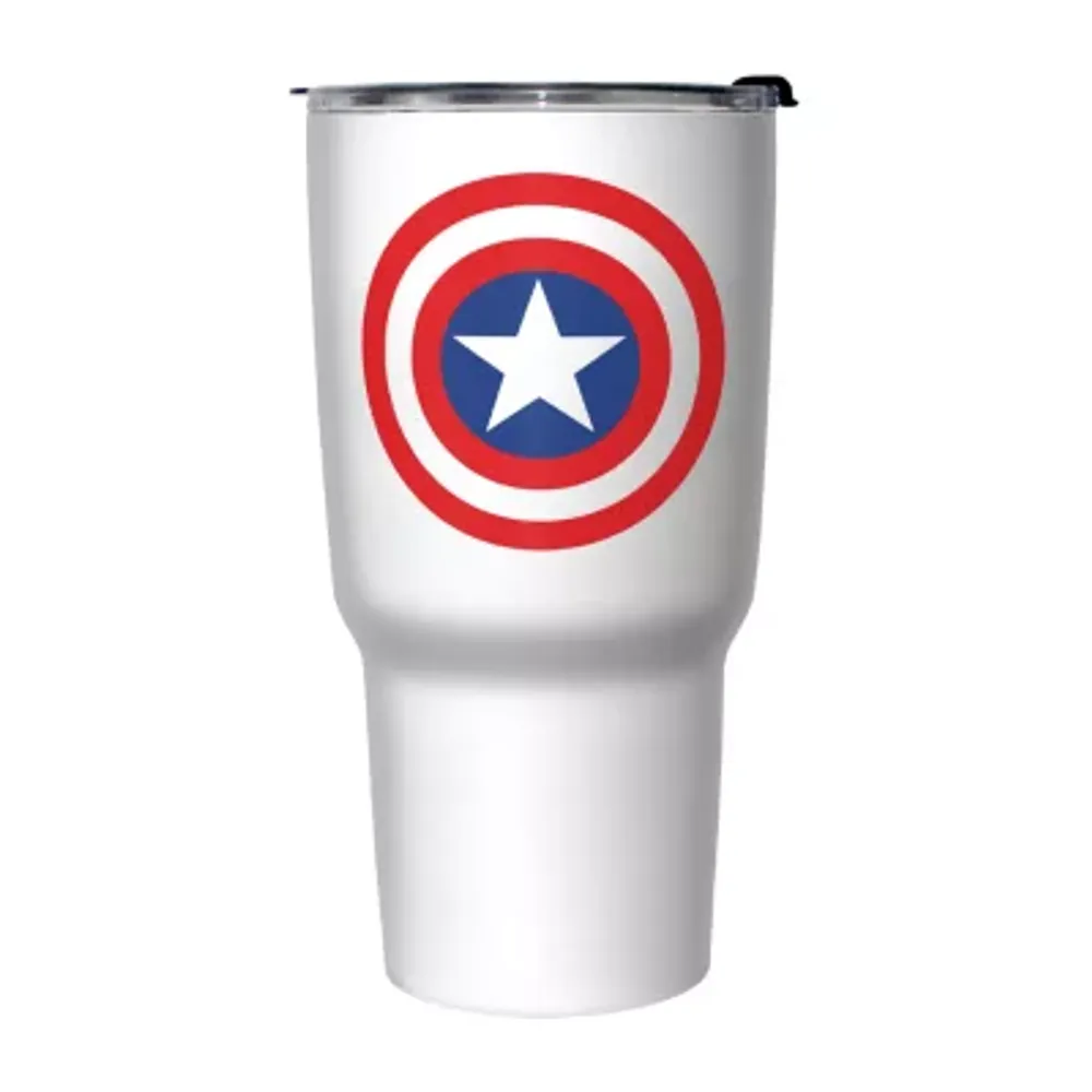 Disney Collection Captain America Classic 27 Oz Stainless Steel Travel Mug