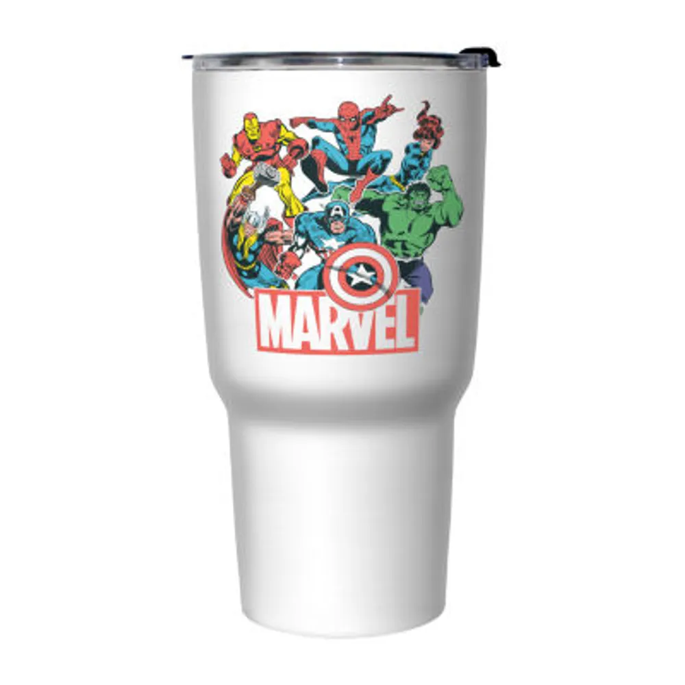 Disney Collection Marvel Captain America Shinyshield 24 Oz Tritan