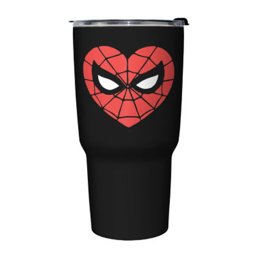 Disney Collection Spiderman Spidey Heartbreaker 27 Oz Stainless Steel Travel Mug