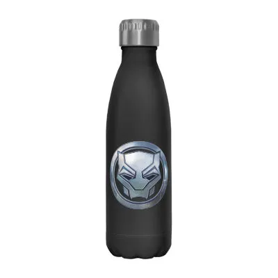 Disney Collection Black Panther Logo 17 Oz Stainless Steel Bottle