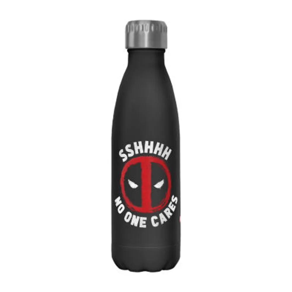 Disney Collection Deadpool No One Cares 17 Oz Stainless Steel Bottle