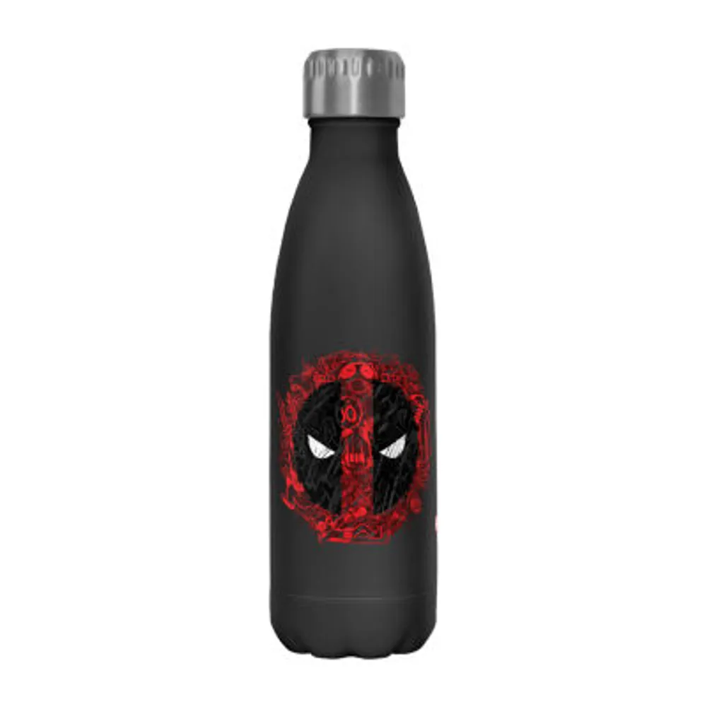 Disney Collection Deadpool Icons 17 Oz Stainless Steel Bottle