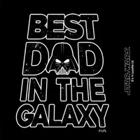 Disney Collection Star Wars Galaxy Dad 17 Oz Stainless Steel Bottle