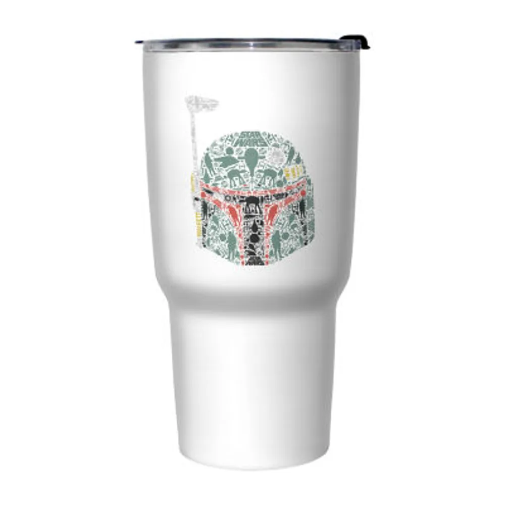 Disney Collection Star Wars Boba Icons 27 Oz Stainless Steel Travel Mug