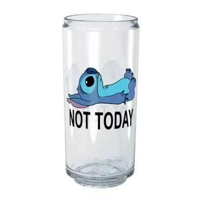 Disney Collection Stitch Not Today 16 Oz Tritan Cup 2pc Set