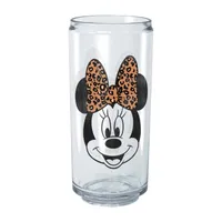 Disney Collection Modern Minnie Face Leopard 16 Oz Tritan Cup 2pc Set