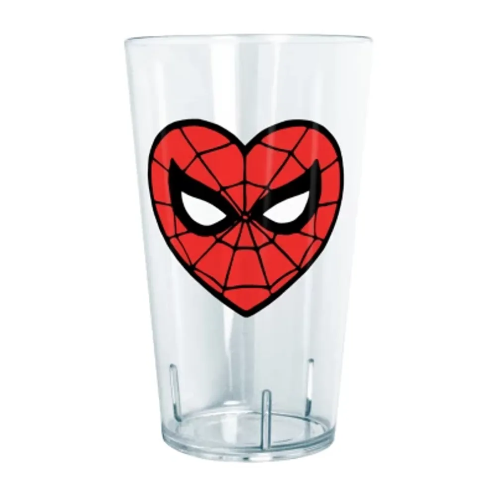 Disney Collection Marvel Spidey Heartbreaker 24 Oz Tritan Cup 4pc Set